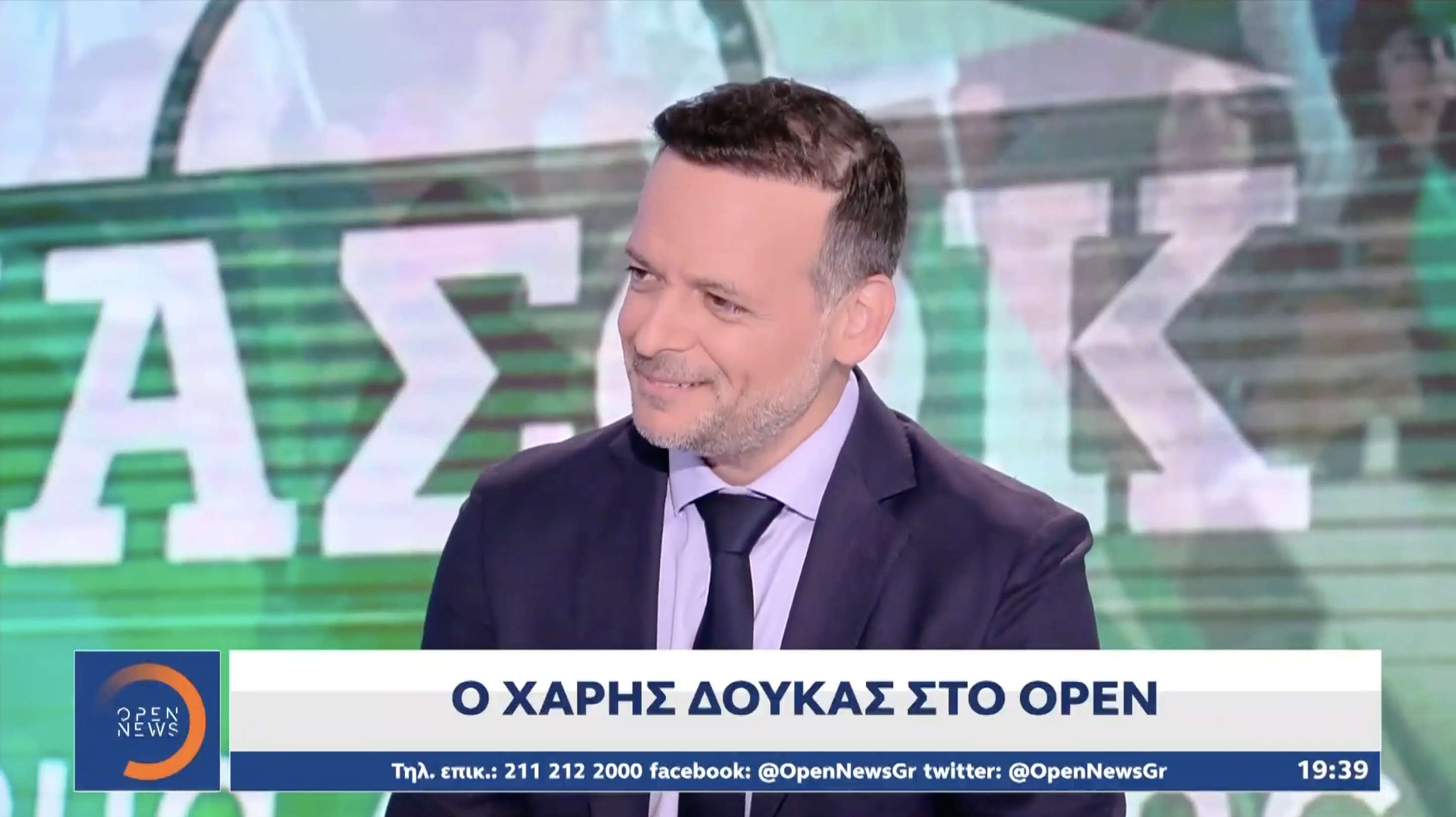 Συνέντευξη στο “Open” και στη δημοσιογράφο Ε. Αντωνοπούλου